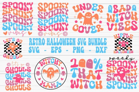 Download Retro Halloween Svg Bundle, Svg Bundle - Retro halloween svg Collection
