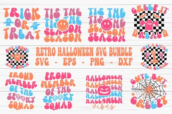 Download Retro Halloween Svg Bundle, Retro Svg - Retro halloween svg Collection