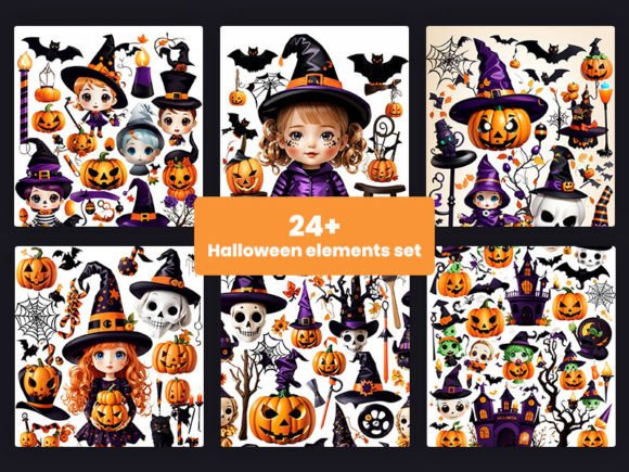 Download Halloween Party Elements Set - Premium Resources