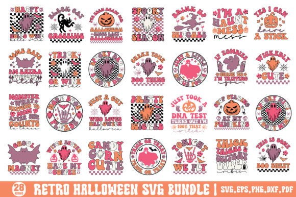 Download Retro Halloween SVG Bundle - Premium Resources