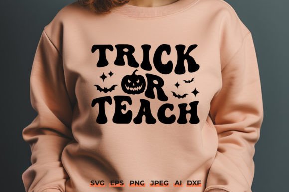 Download Trick or Teach Retro Halloween SVG - Retro halloween svg Collection