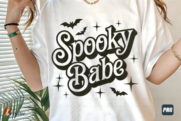 Download Spooky Babe PNG, Retro Halloween SVG - Retro halloween svg Collection